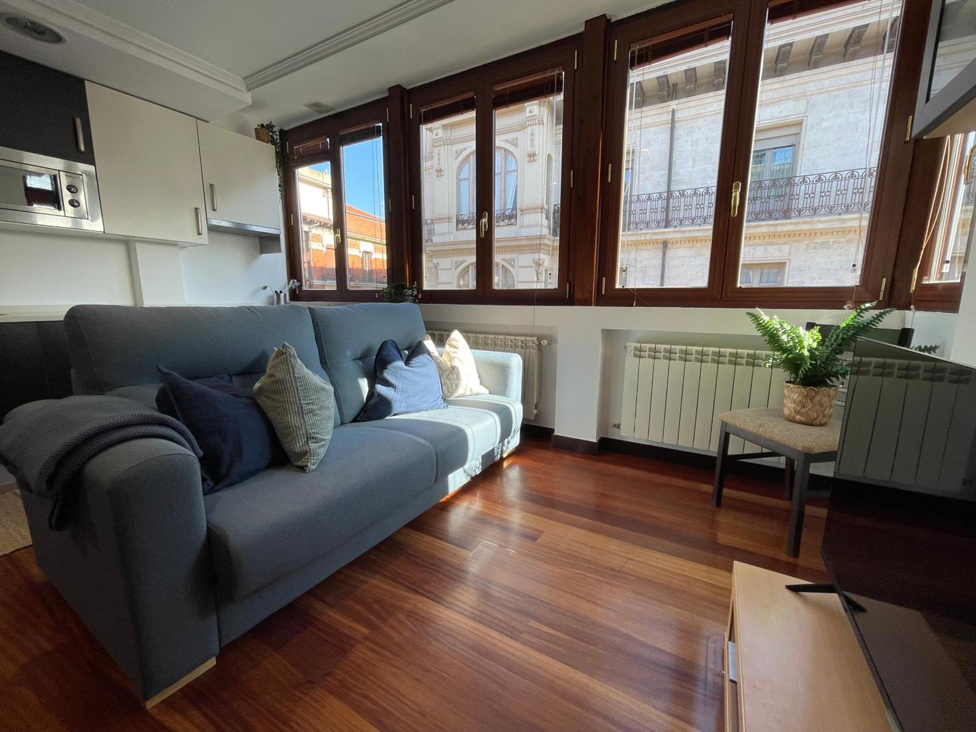 Atuaire Home Vivienda A Luminosa Parking Incluido En Plena Calle Comercial Burgo Esterno foto